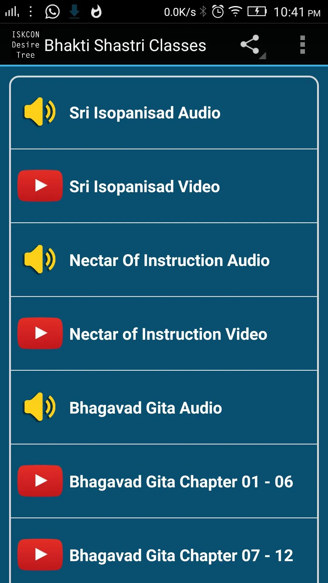 Bhakti Sashtri Classes | Indus Appstore | Screenshot