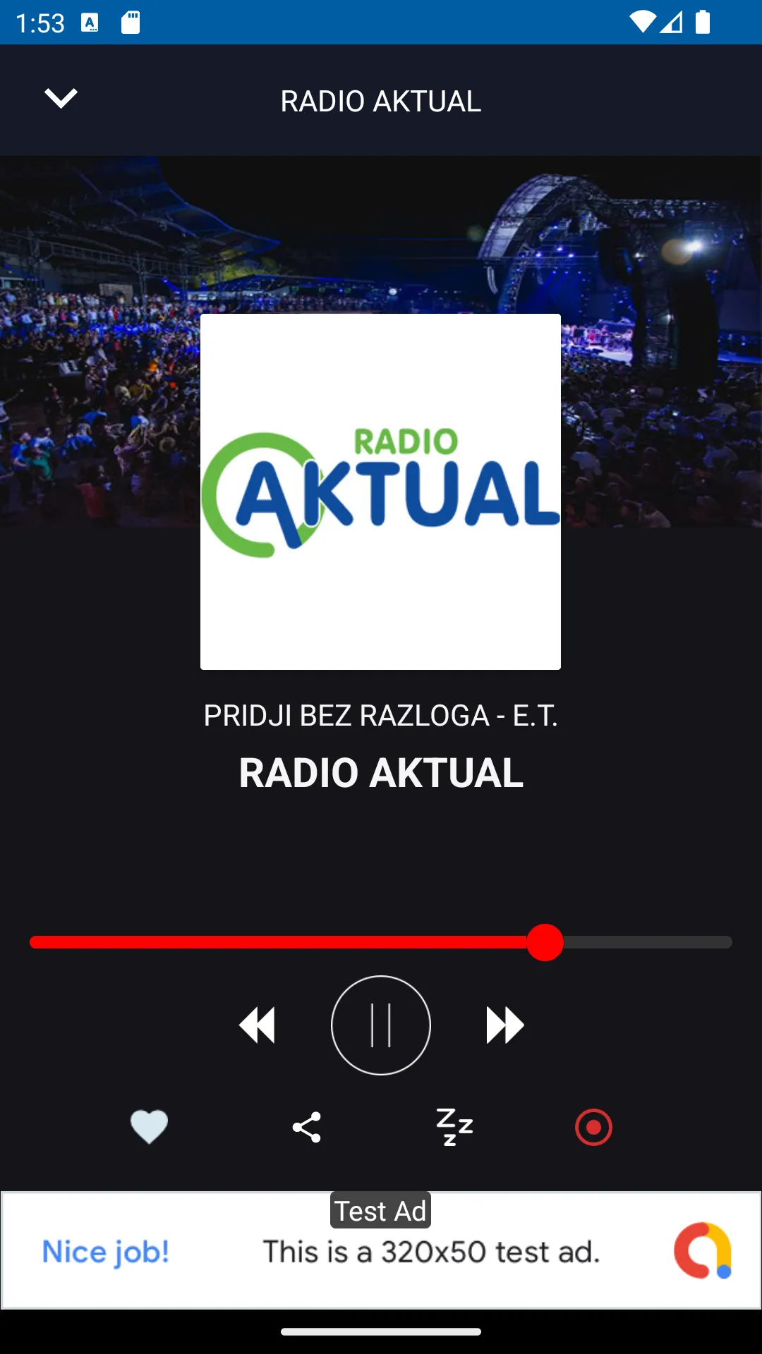 Radio Postaje Slovenija | Indus Appstore | Screenshot