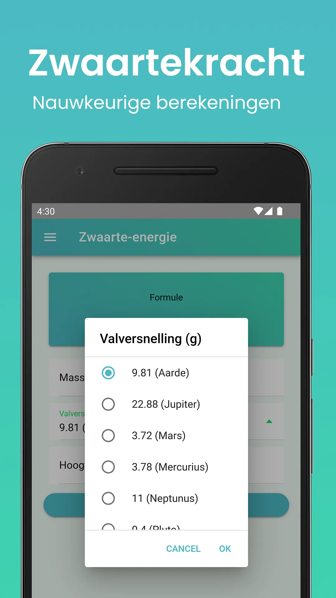 Natuurkunde Formules | Indus Appstore | Screenshot