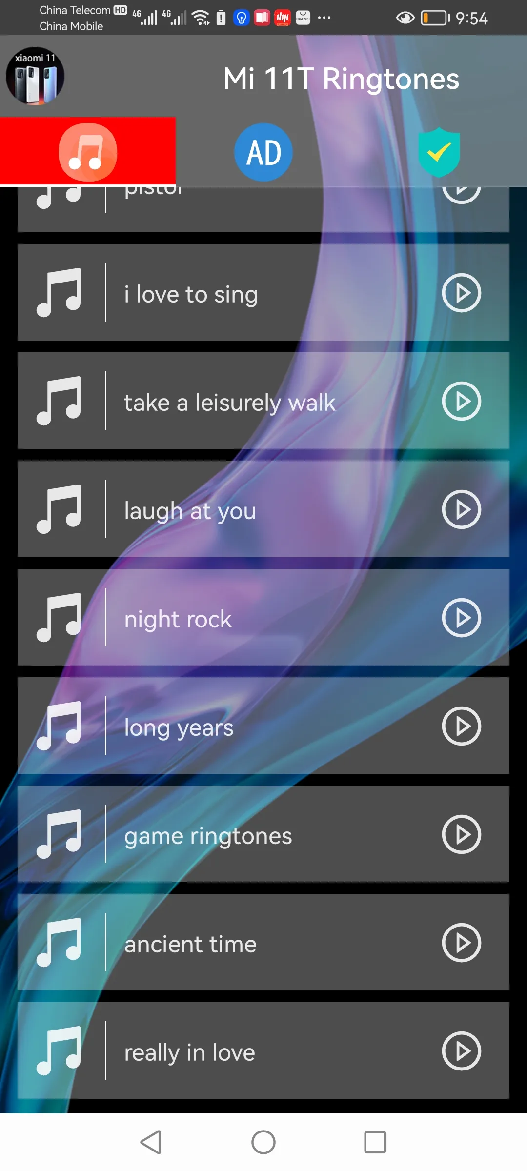 Xiaomi 11 Ringtones | Indus Appstore | Screenshot