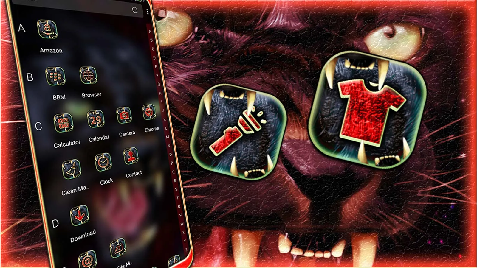 Angry Black Panther Theme | Indus Appstore | Screenshot