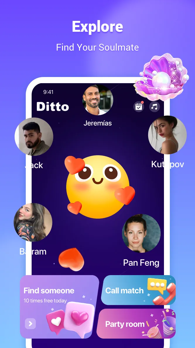 Ditto Live -Match&meet someone | Indus Appstore | Screenshot