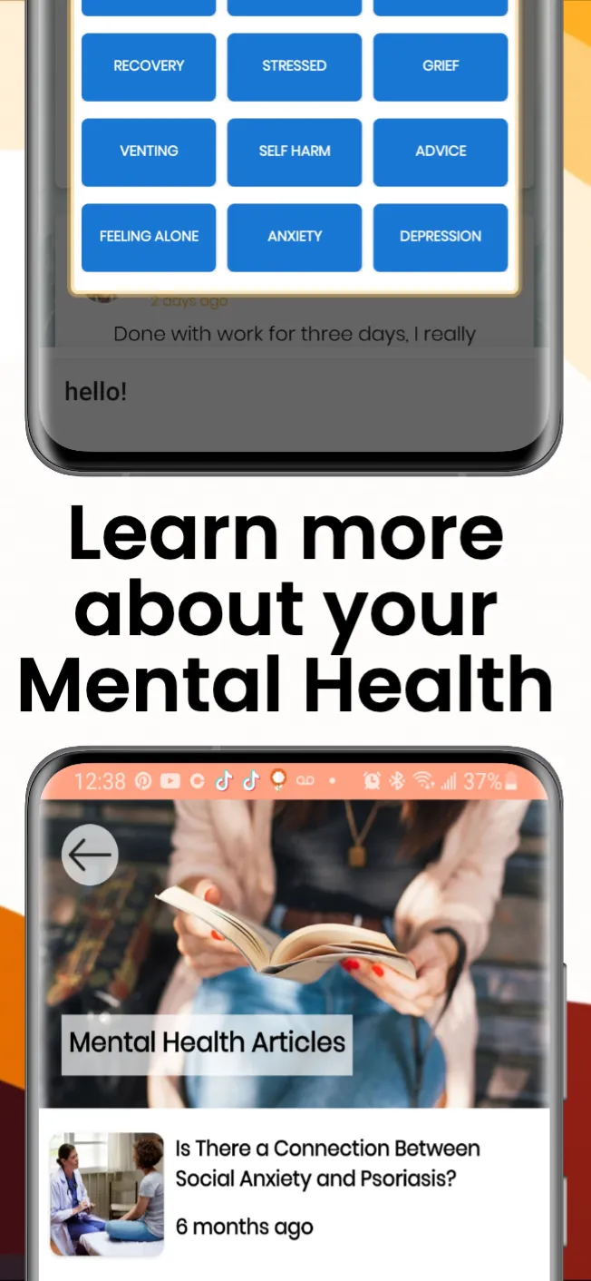 Vent, Share, Heal, Connect | Indus Appstore | Screenshot