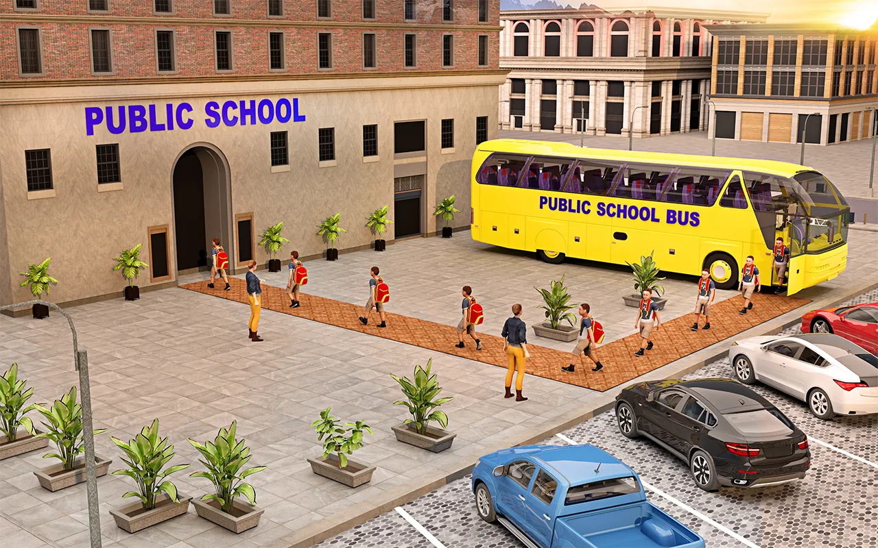 City School Bus Driving Games | Indus Appstore | Screenshot