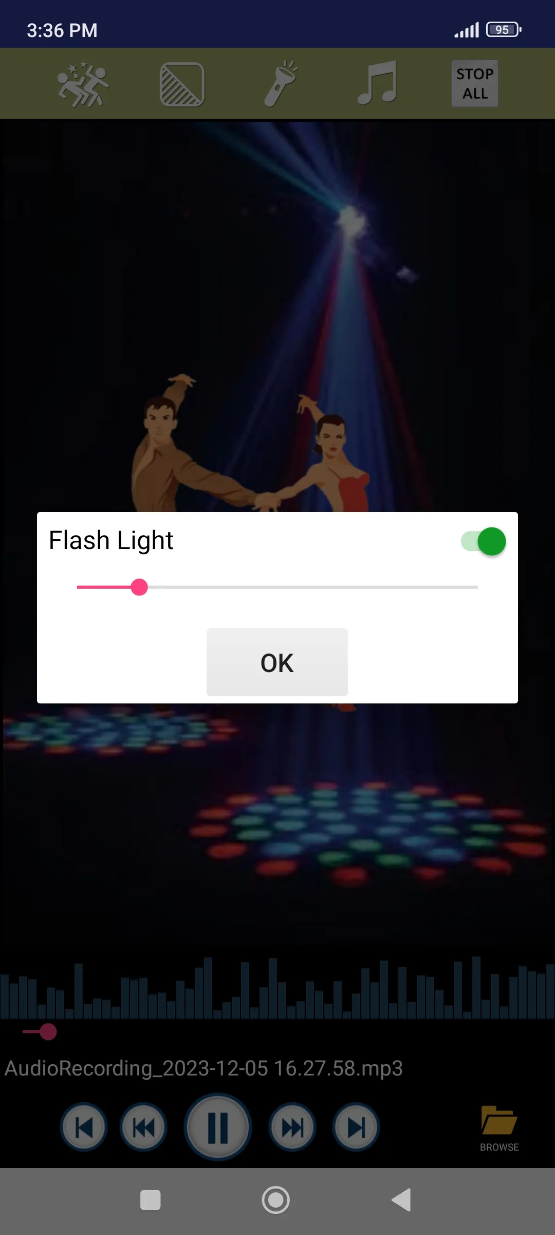 Party Dance Lights Music Flash | Indus Appstore | Screenshot