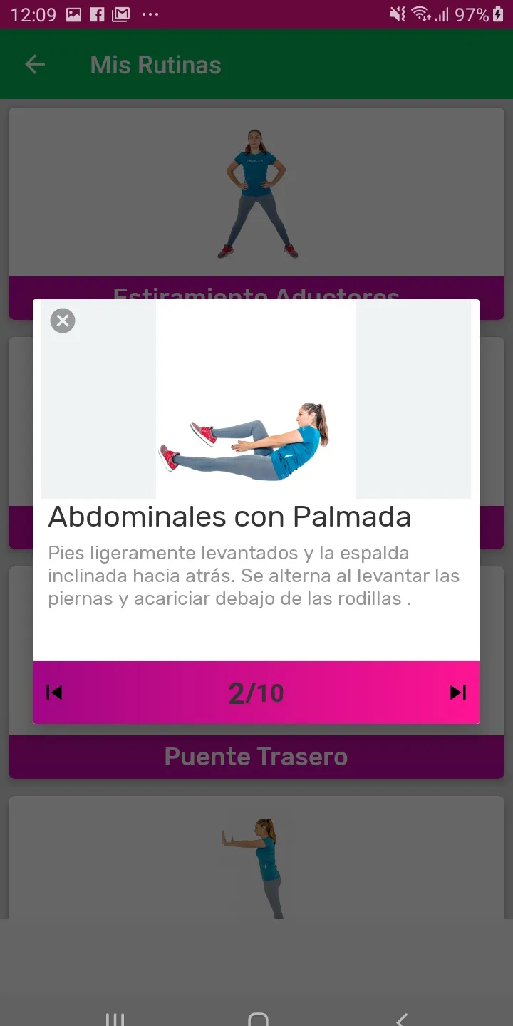 Ejercicios en casa, entrenamie | Indus Appstore | Screenshot