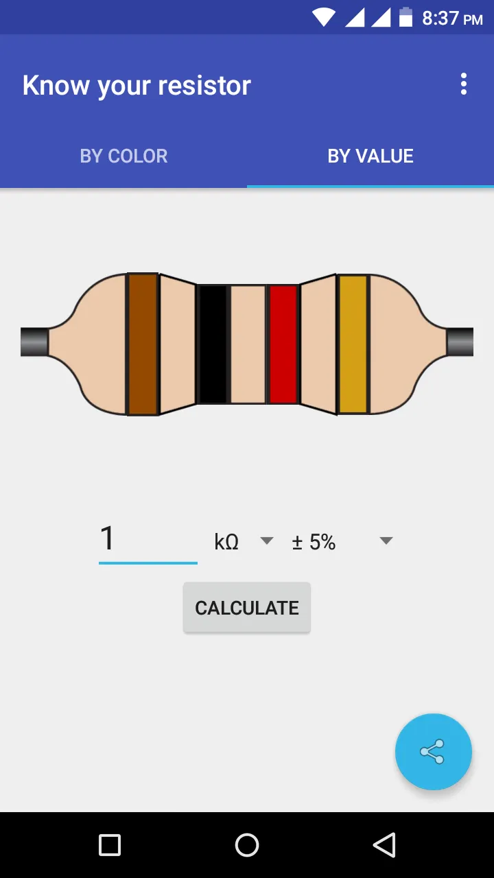 Know your resistor - Resistanc | Indus Appstore | Screenshot