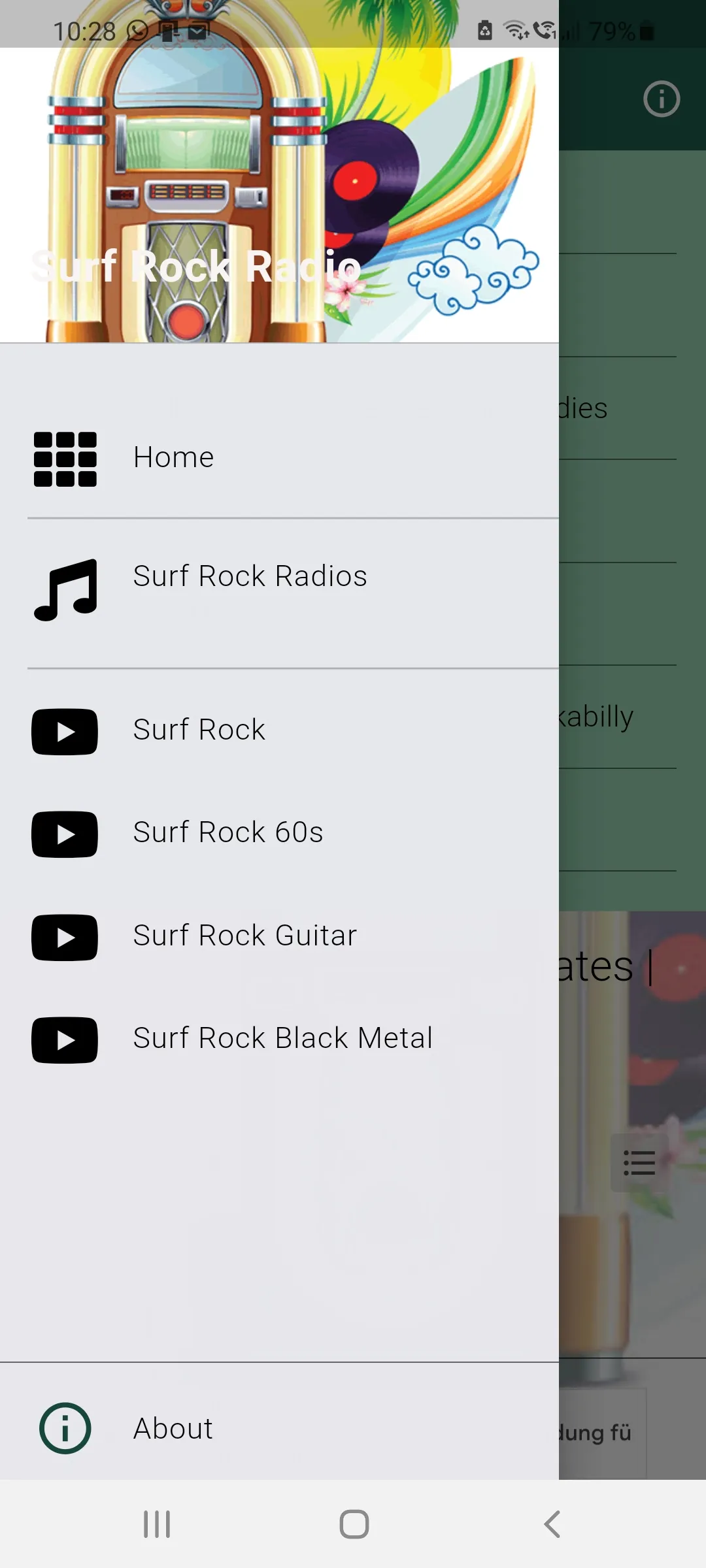 Surf Rock Radio Stations | Indus Appstore | Screenshot