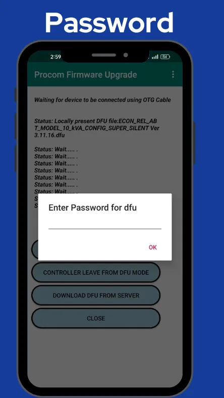 Procom Firmware Upgrade | Indus Appstore | Screenshot