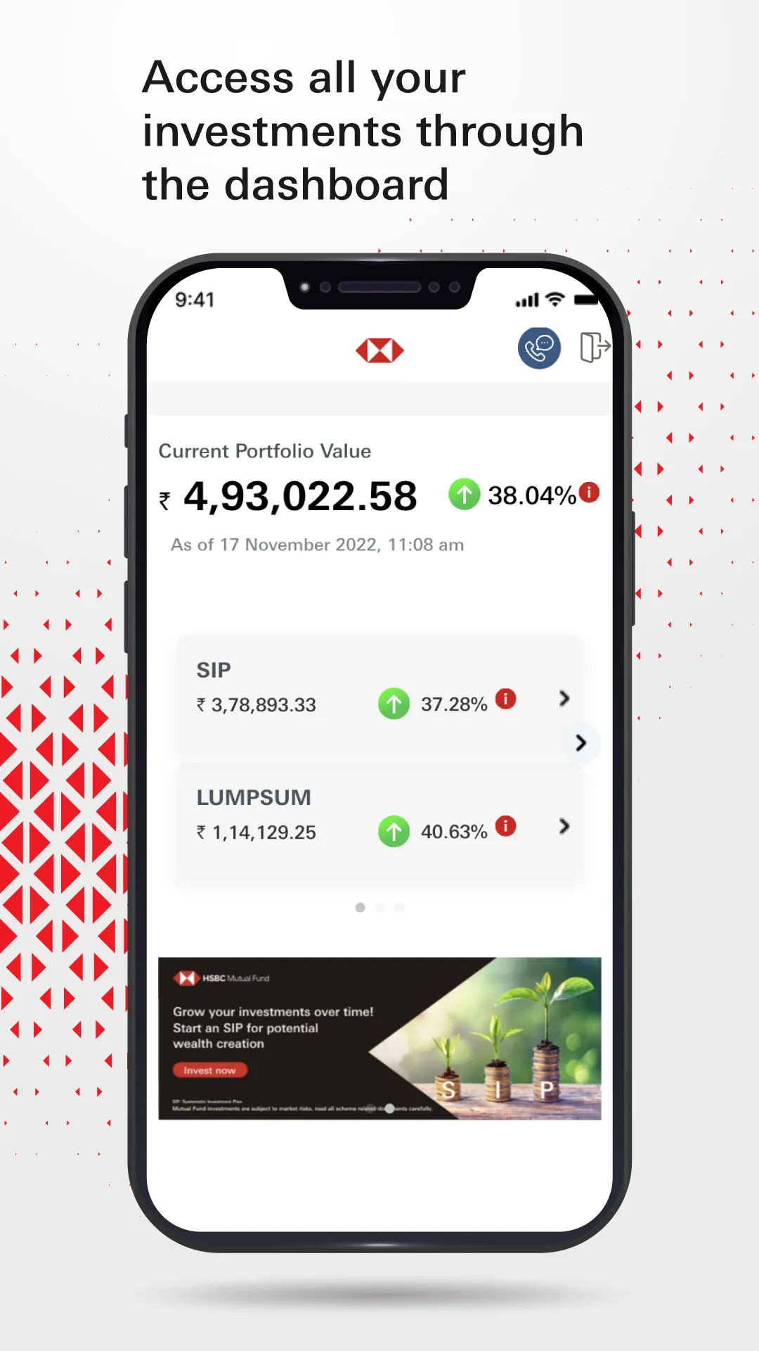 HSBC Mutual Fund Invest Xpress | Indus Appstore | Screenshot