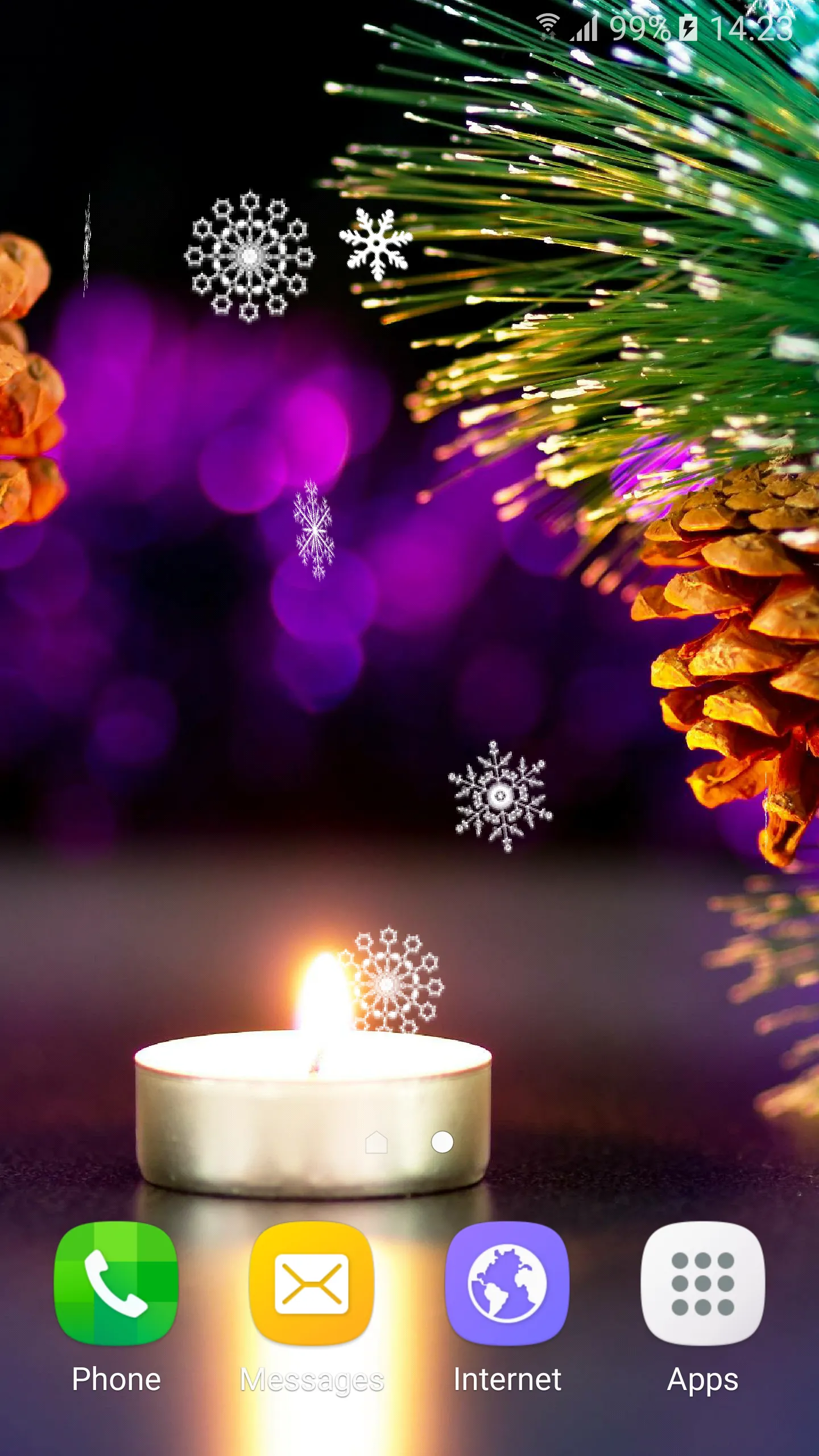 Macro Christmas Live Wallpaper | Indus Appstore | Screenshot