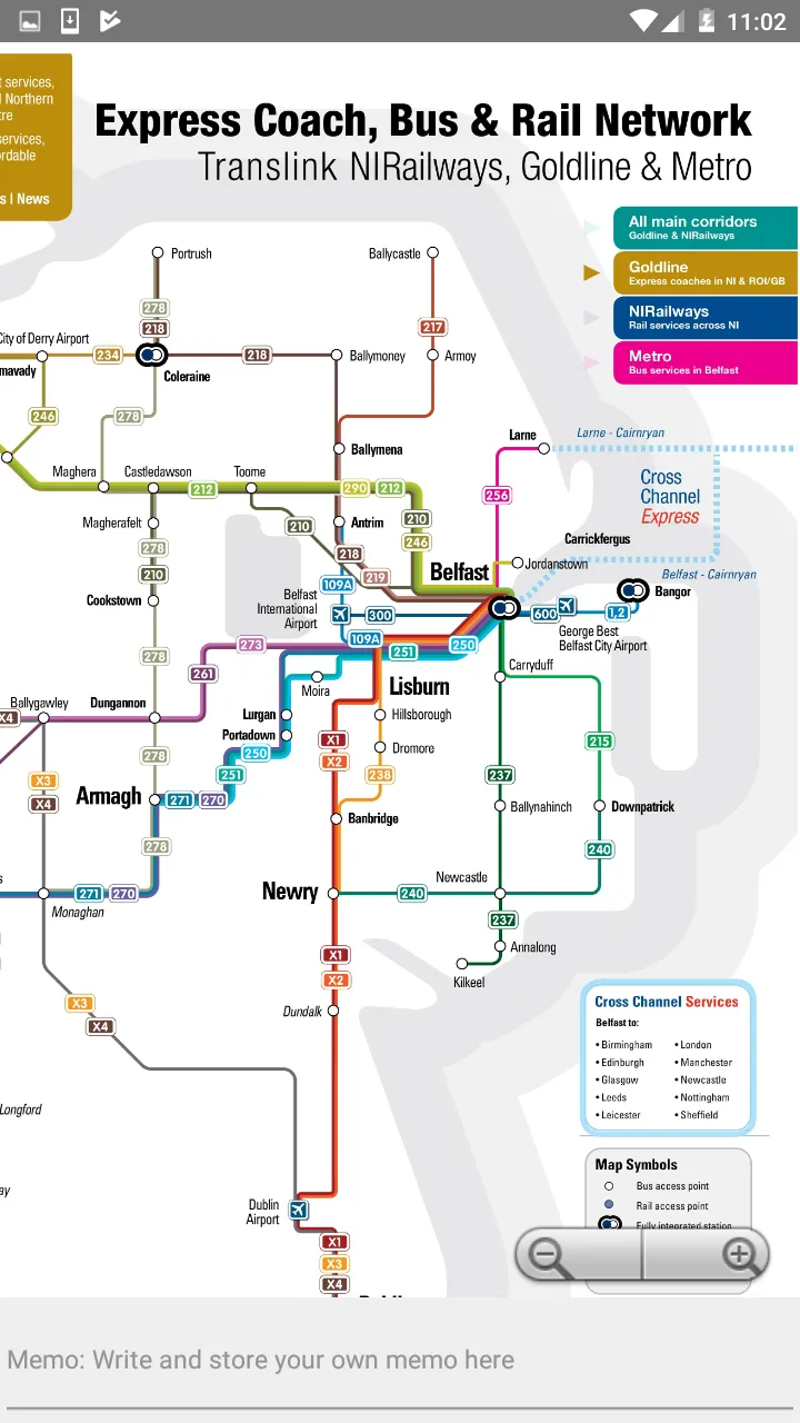 BELFAST METRO RAIL BUS MAP | Indus Appstore | Screenshot