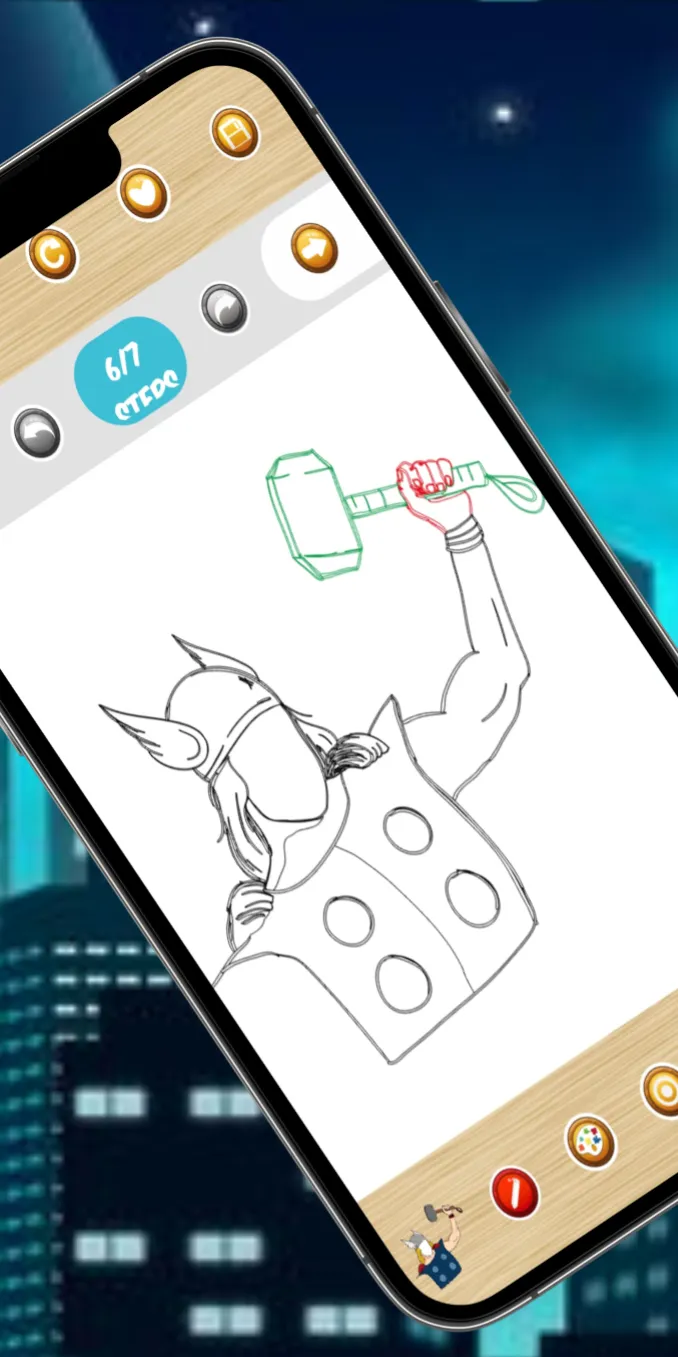 How to draw superheroes | Indus Appstore | Screenshot