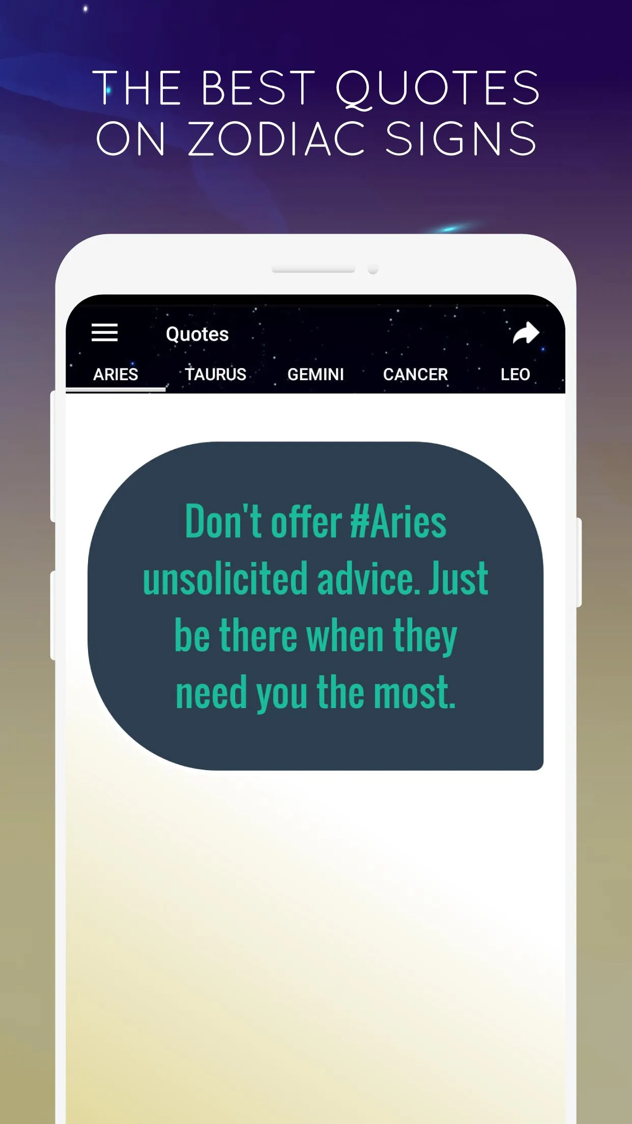 Aries Horoscope - Daily Zodiac | Indus Appstore | Screenshot