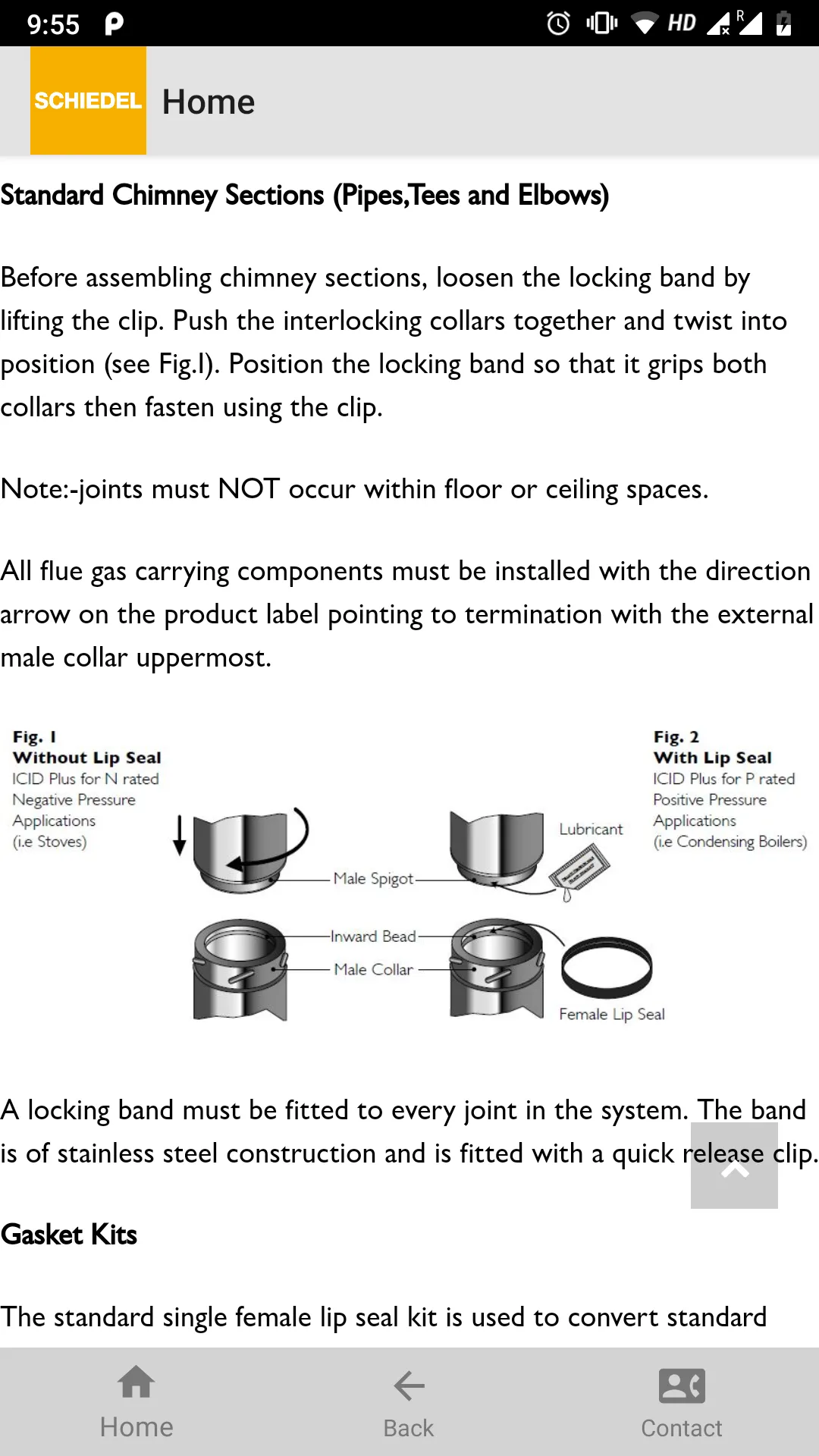 Stove / Chimney Install Guide | Indus Appstore | Screenshot