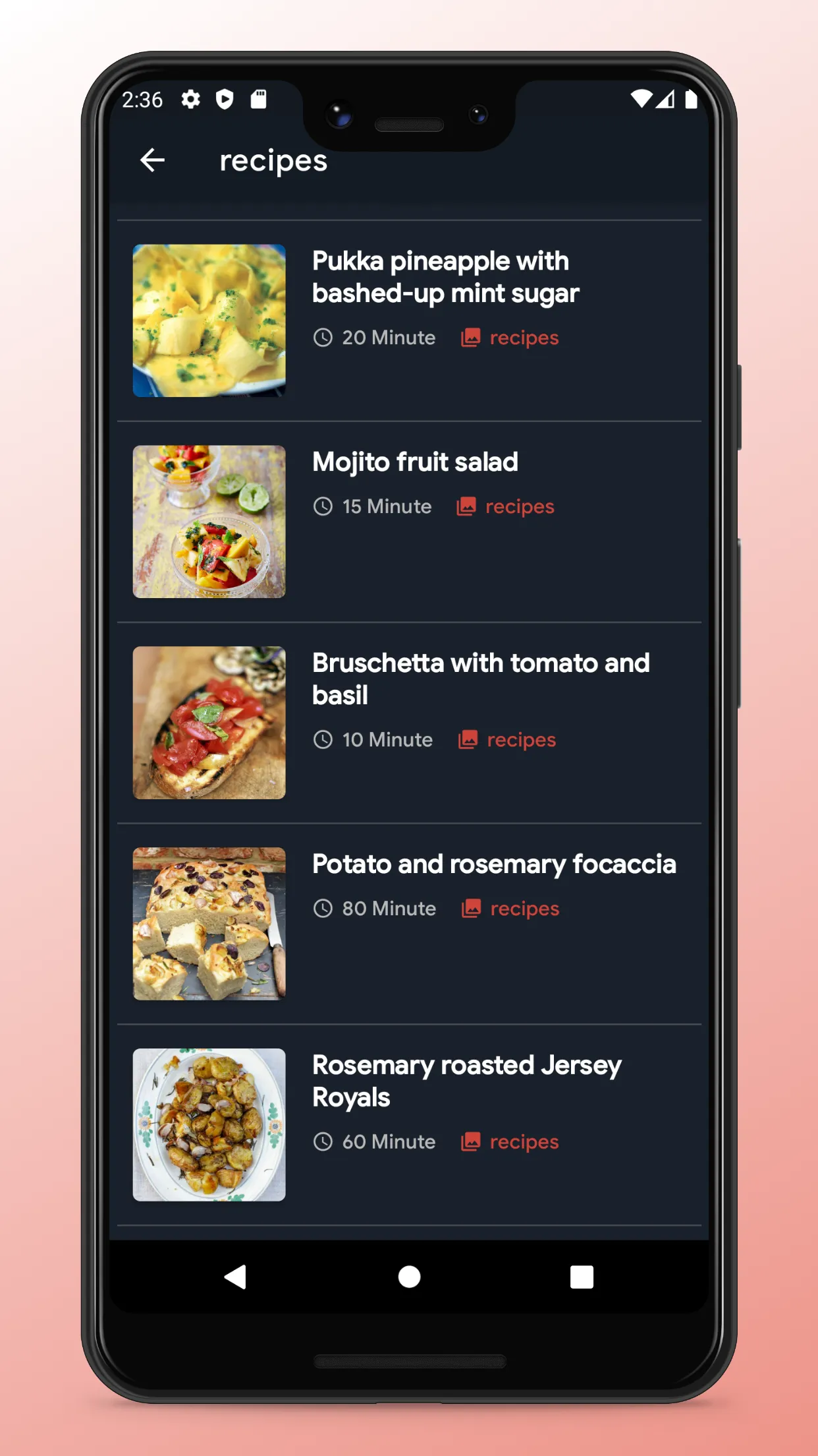 American Recipes - Food App | Indus Appstore | Screenshot