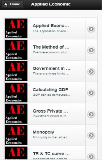 Applied Economics | Indus Appstore | Screenshot