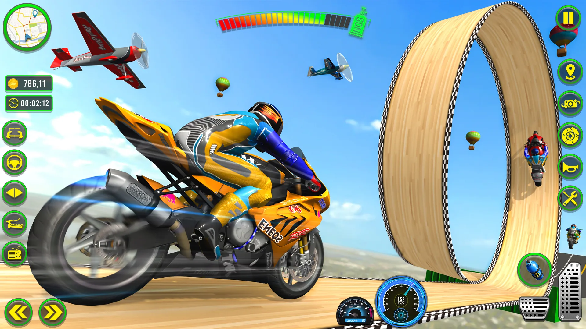 Mega Ramp Stunts Bike Games 3d | Indus Appstore | Screenshot