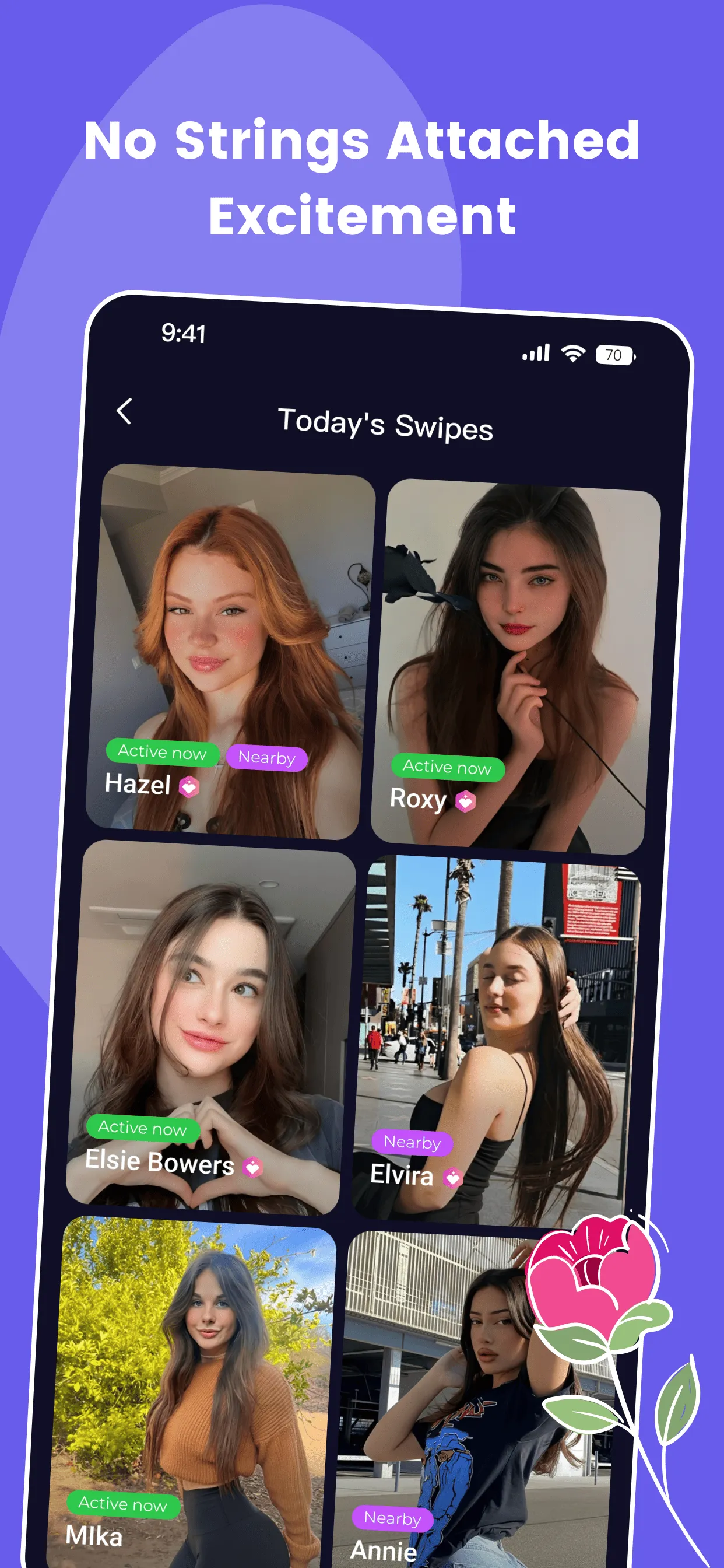 Hush Dating App: Chat & Date | Indus Appstore | Screenshot