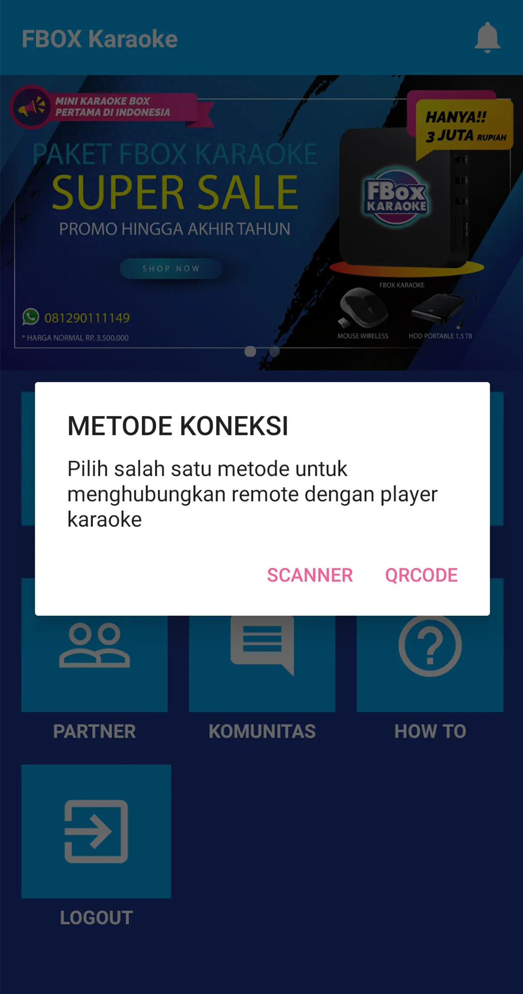 FBOX Karaoke Remote | Indus Appstore | Screenshot