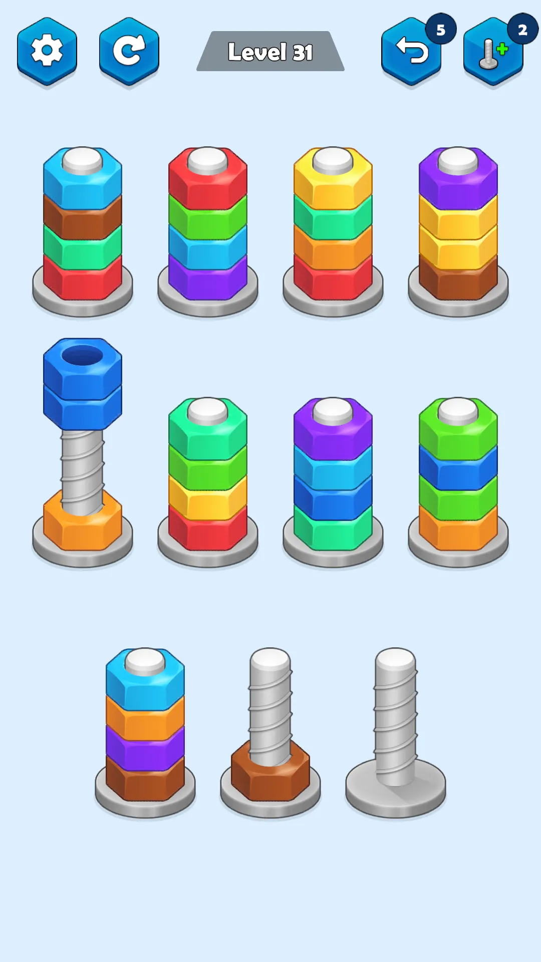 Nuts Sort - Color Sort | Indus Appstore | Screenshot