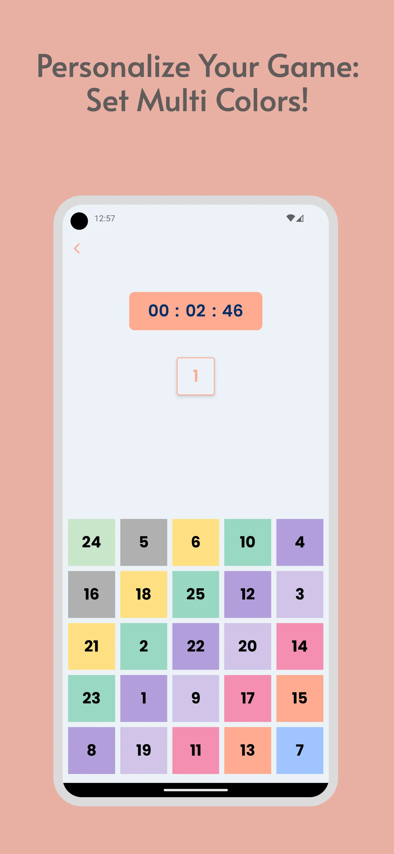 Schulte-Table | Indus Appstore | Screenshot