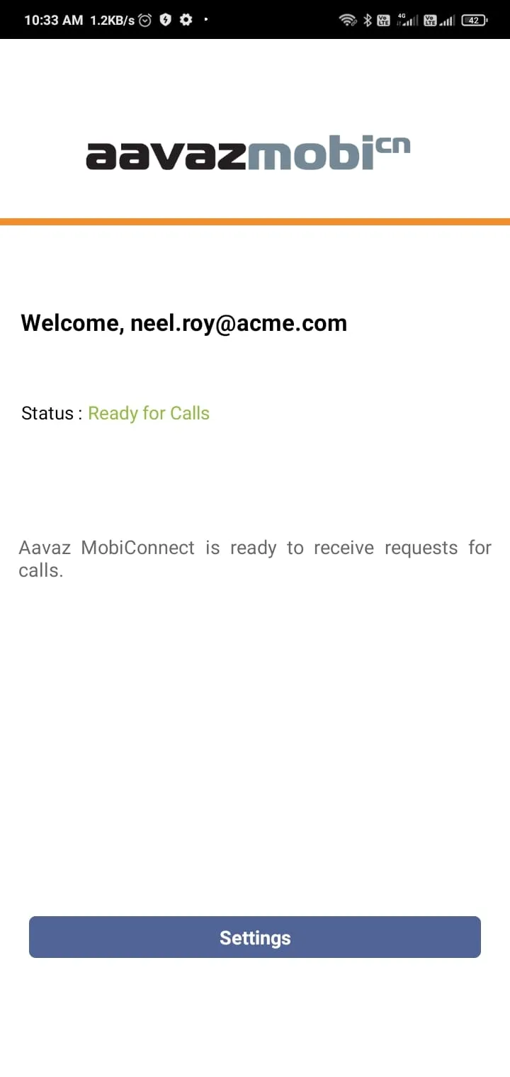 Aavaz MobiConnect | Indus Appstore | Screenshot