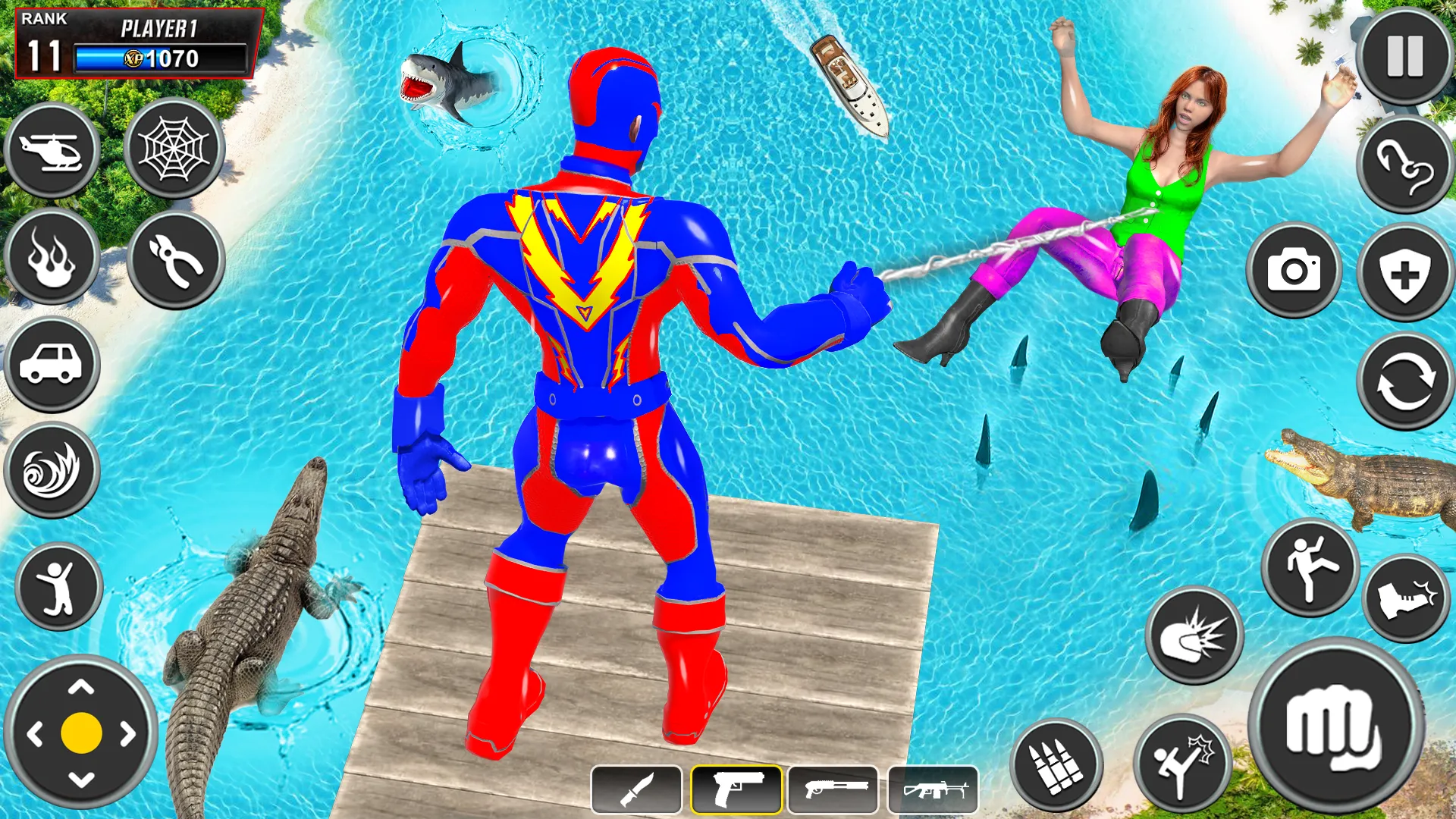 Spider Rope Hero: Action Game | Indus Appstore | Screenshot