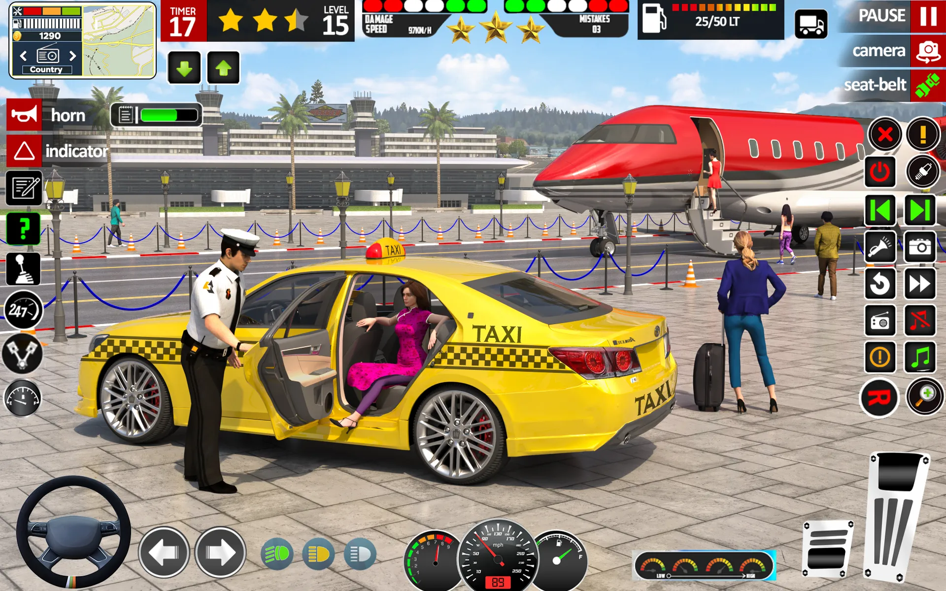 Car Driving Taxi Simulator | Indus Appstore | Screenshot