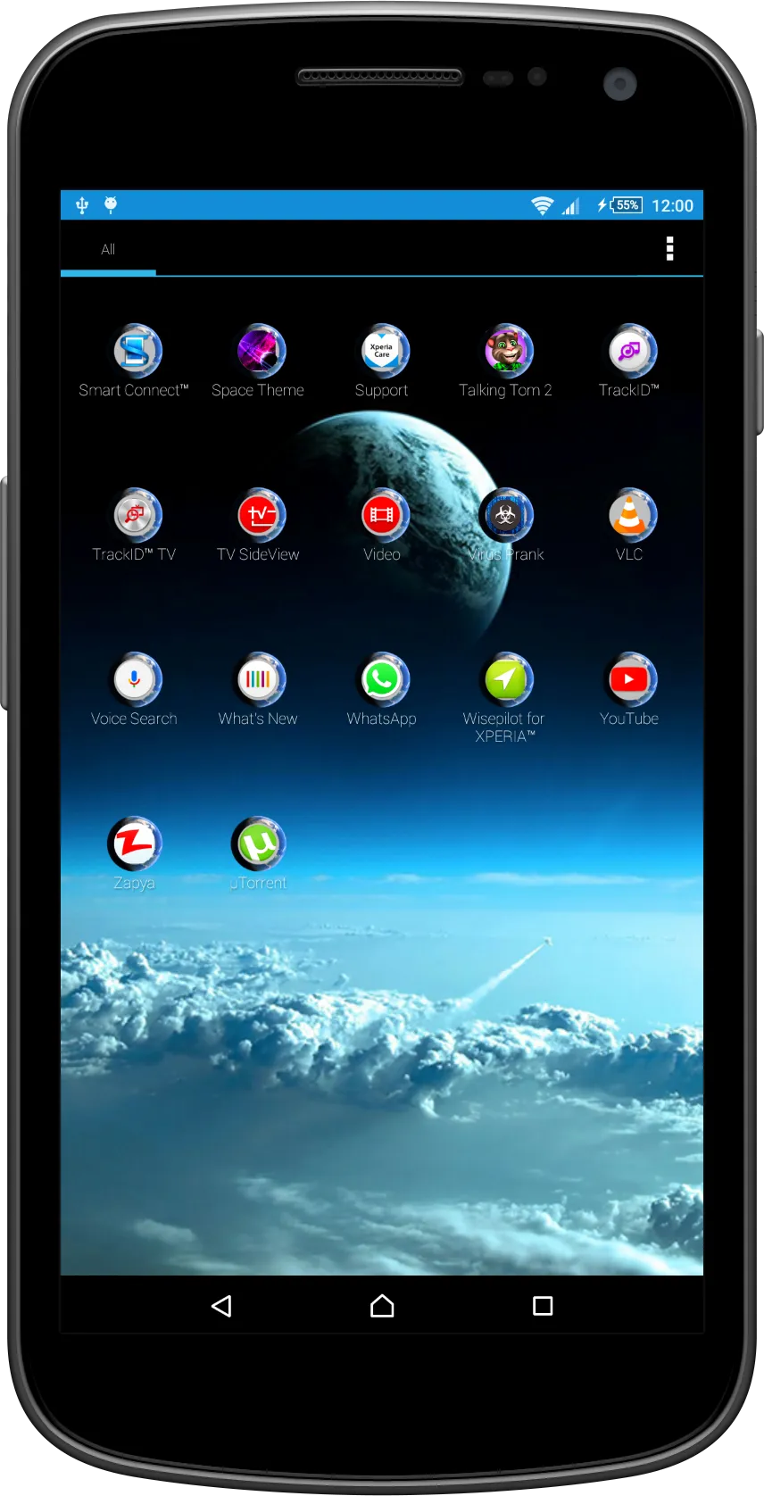 Space Theme & Launcher | Indus Appstore | Screenshot