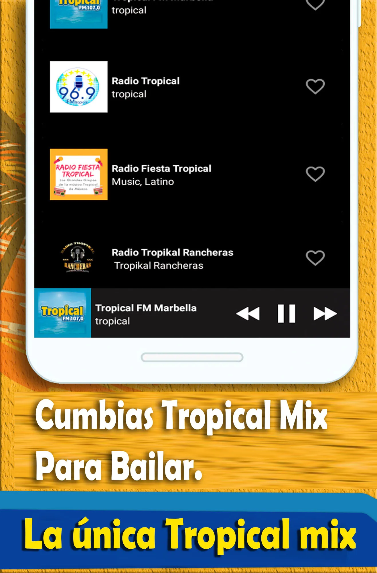 Tropical Music | Indus Appstore | Screenshot