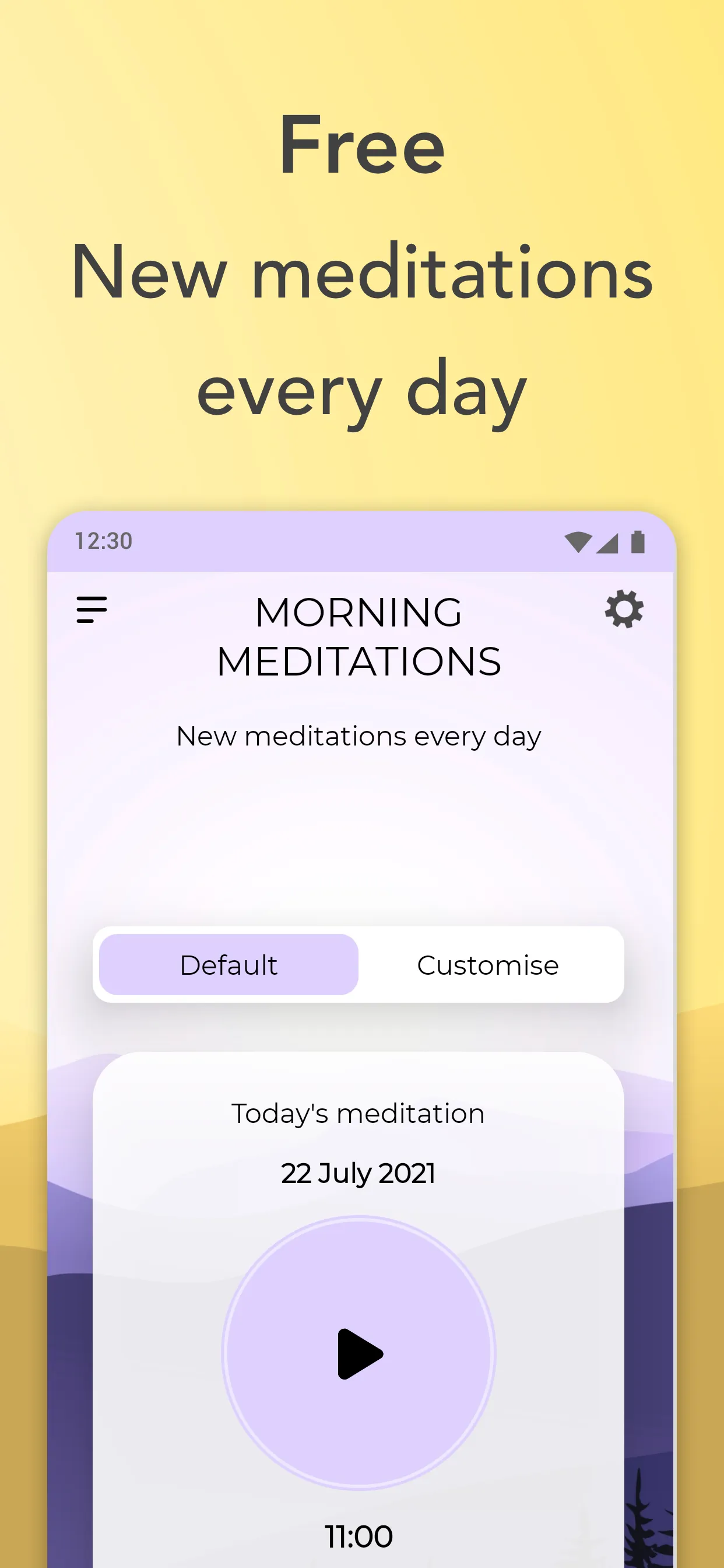 Morning meditation | Indus Appstore | Screenshot