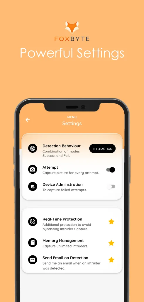 Catch Phone Intruder | Indus Appstore | Screenshot