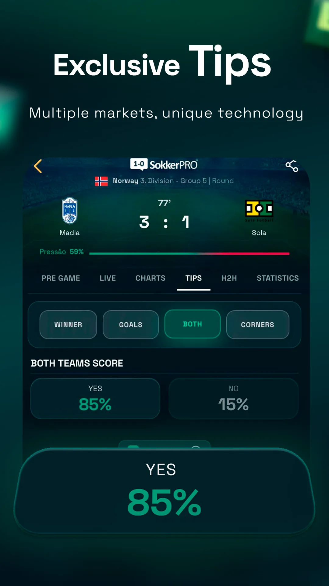 SokkerPRO - Live scores and AI | Indus Appstore | Screenshot