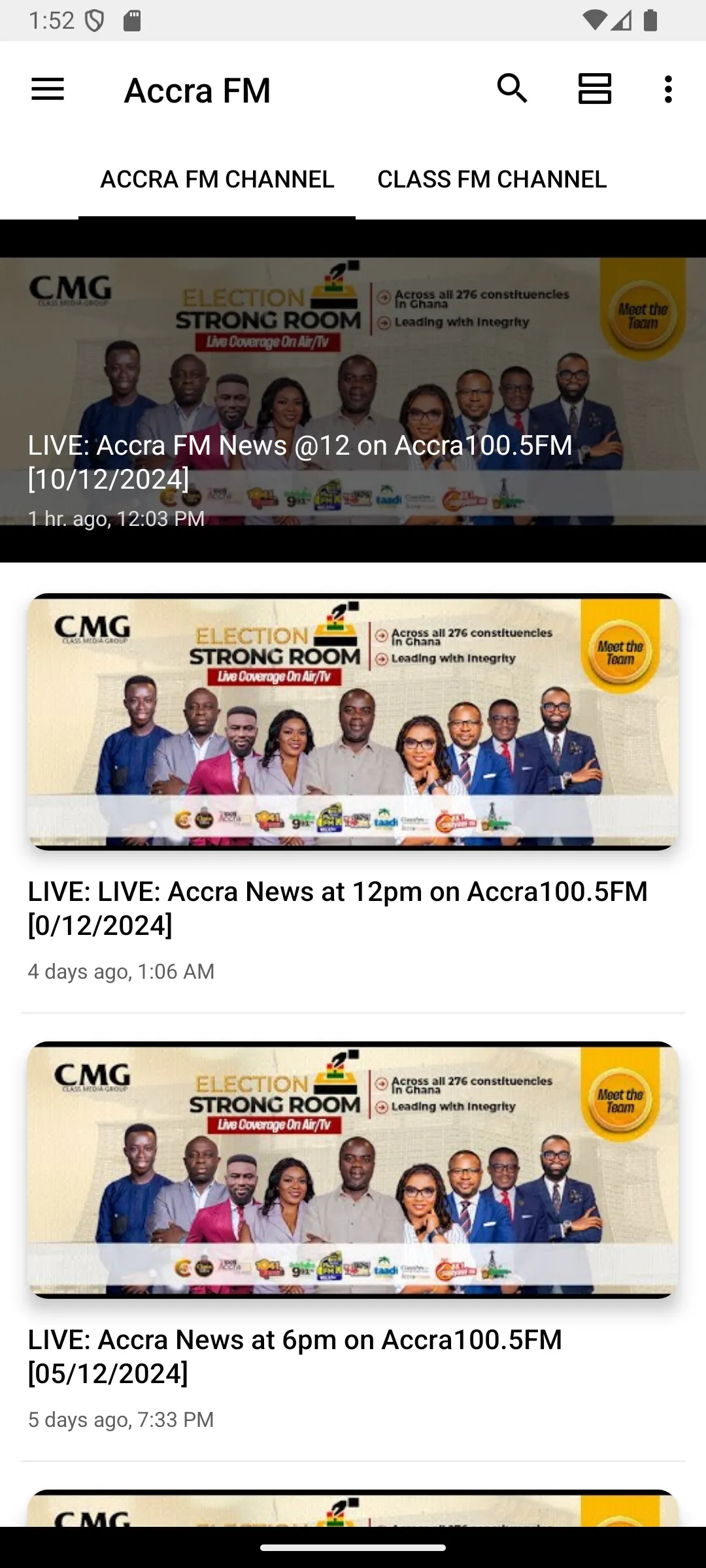 Accra  FM | Indus Appstore | Screenshot