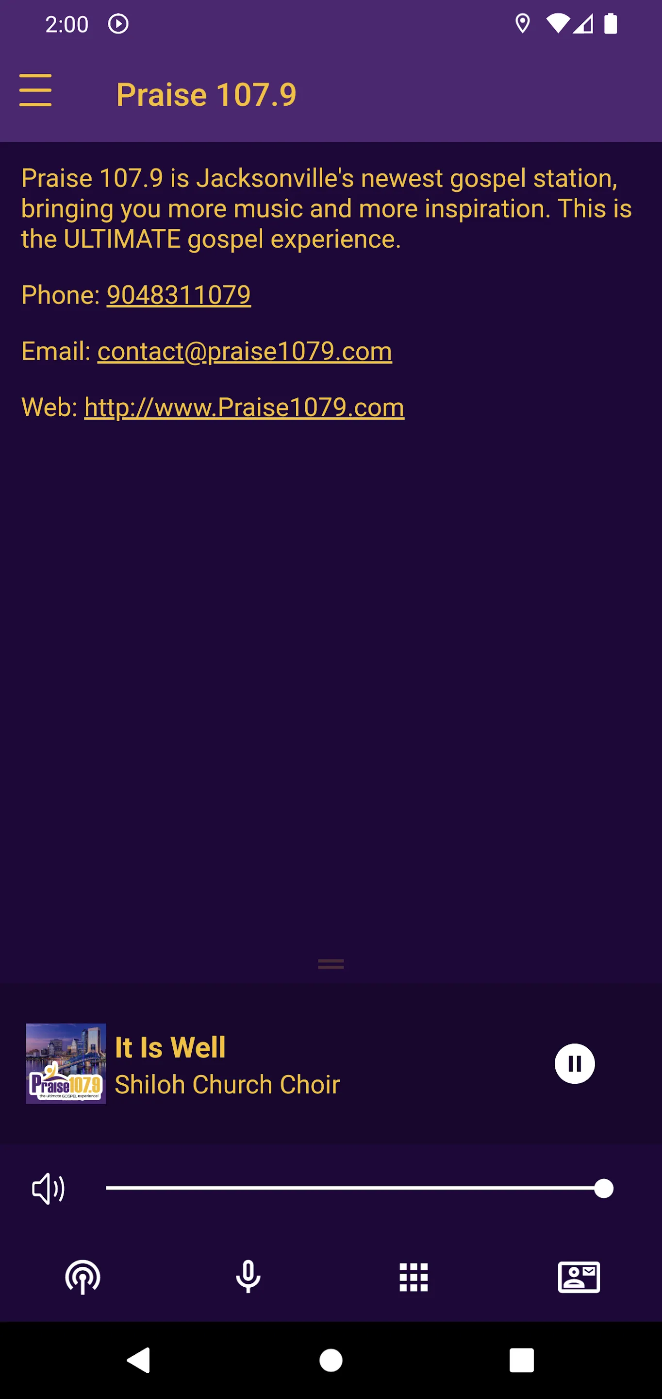 Praise 107.9 | Indus Appstore | Screenshot