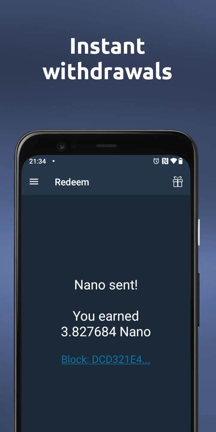 TipNano - Nano Faucet | Indus Appstore | Screenshot