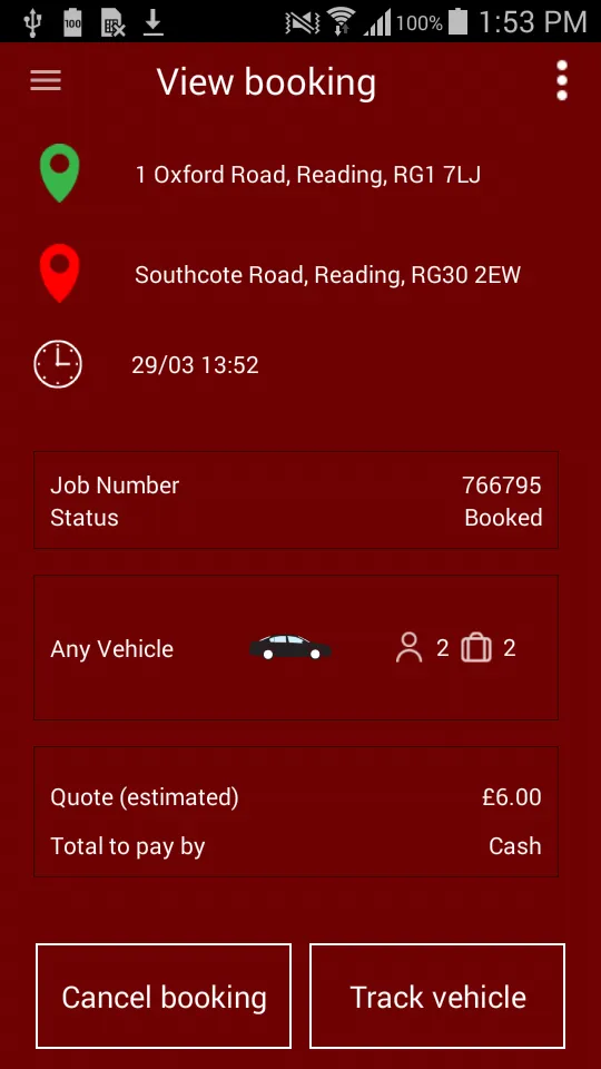 500 Cars Reading Taxis | Indus Appstore | Screenshot