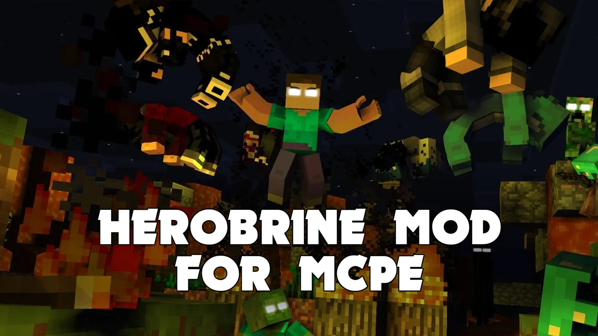 Herobrine Mod for Minecraft PE | Indus Appstore | Screenshot