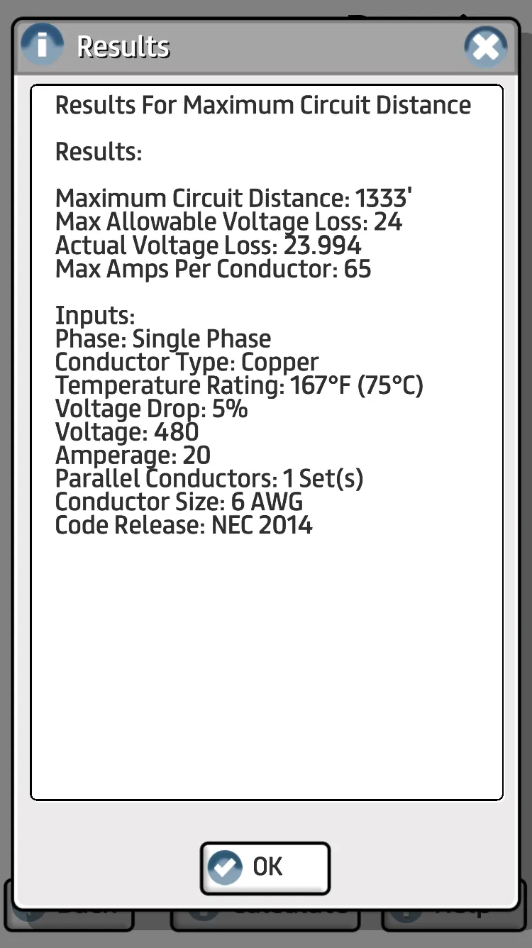 Prysmian Group Voltage Drop | Indus Appstore | Screenshot