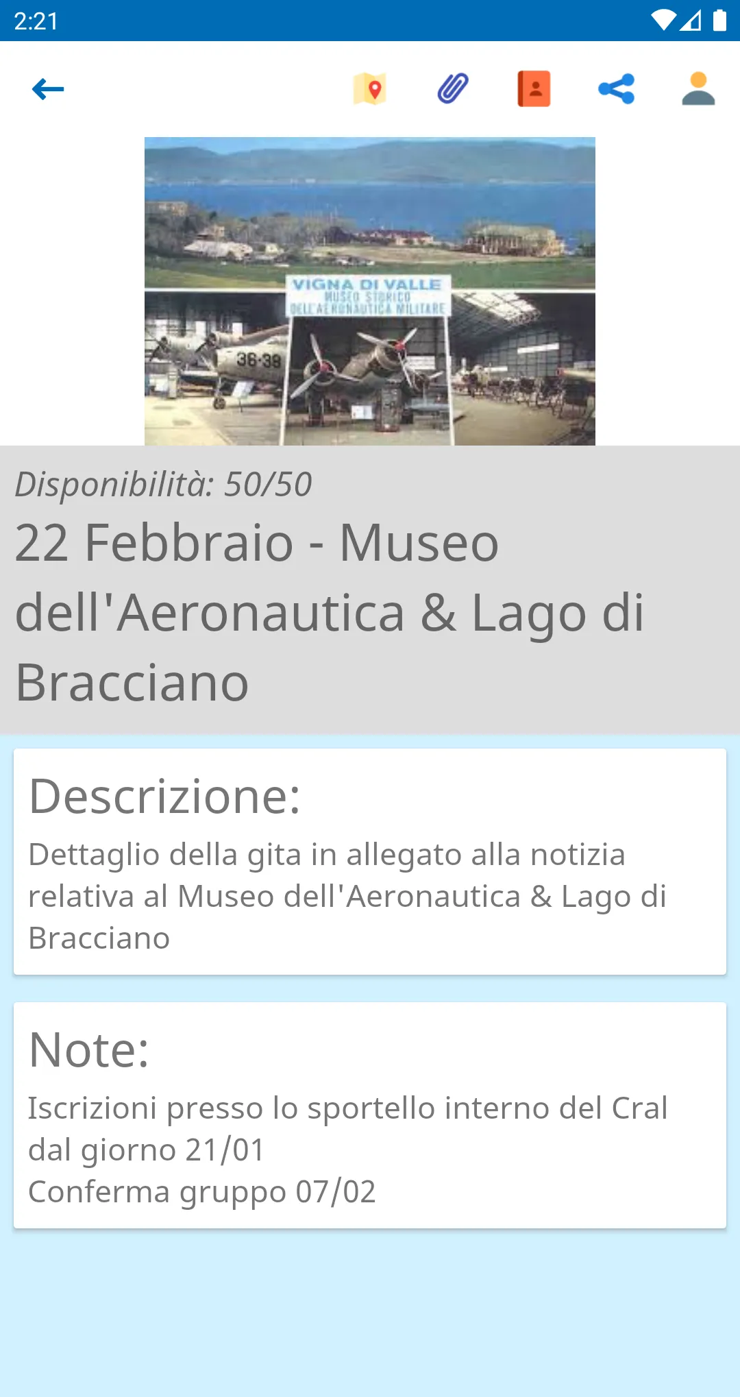 CRAL Nuovo Pignone | Indus Appstore | Screenshot