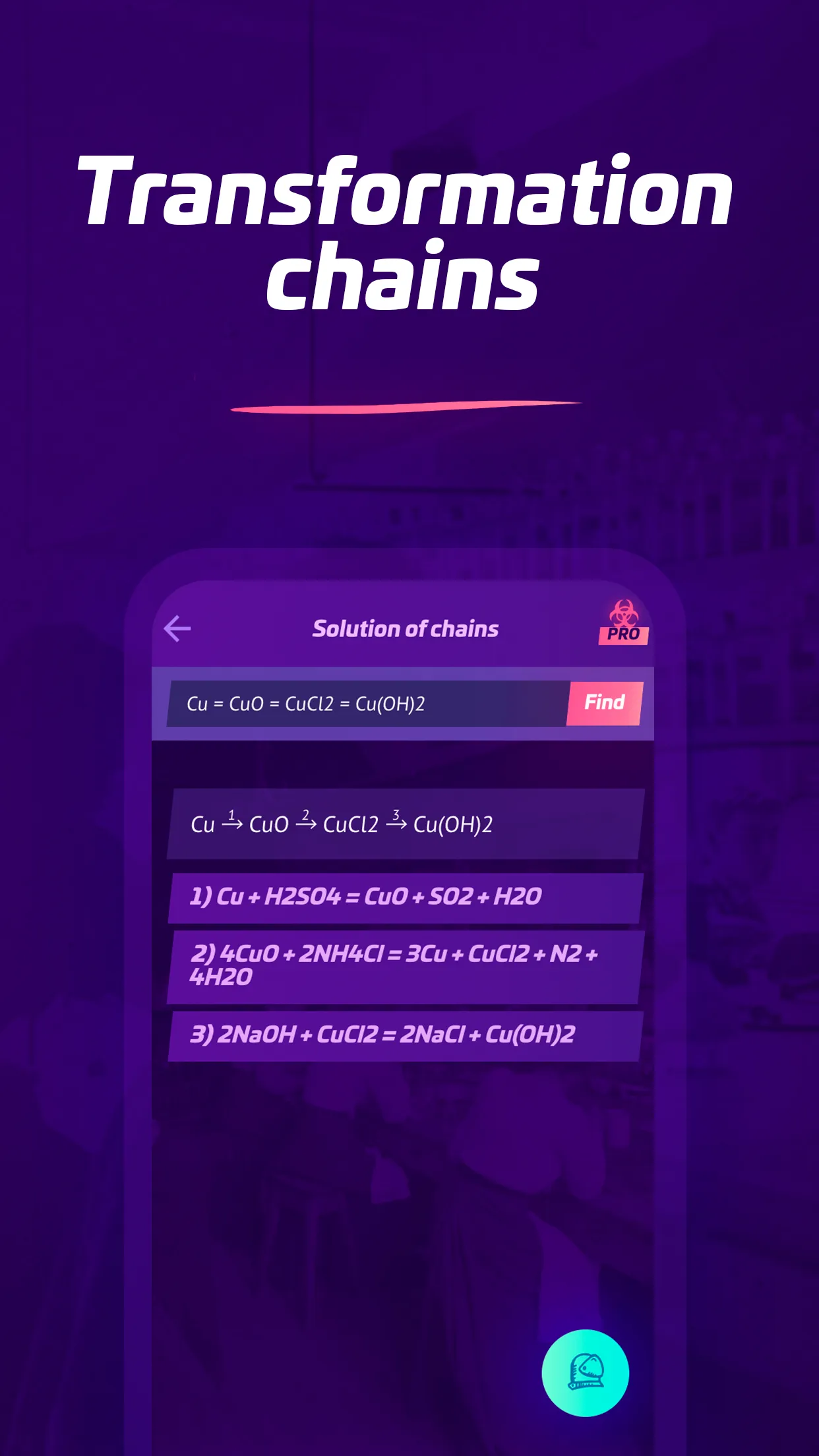 Chemistry X10: reaction solver | Indus Appstore | Screenshot