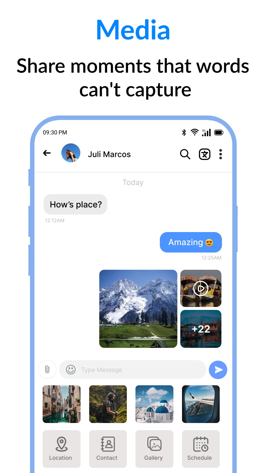 Messages : SMS & Private Chat | Indus Appstore | Screenshot