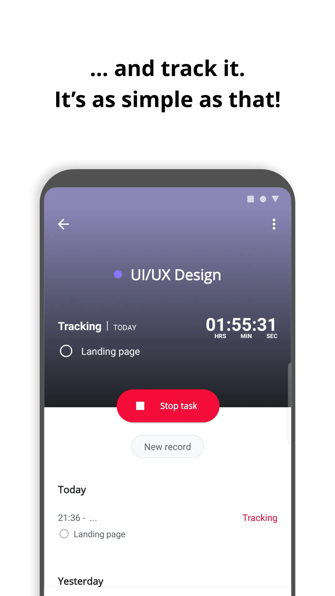 Boosted Time Tracker | Indus Appstore | Screenshot