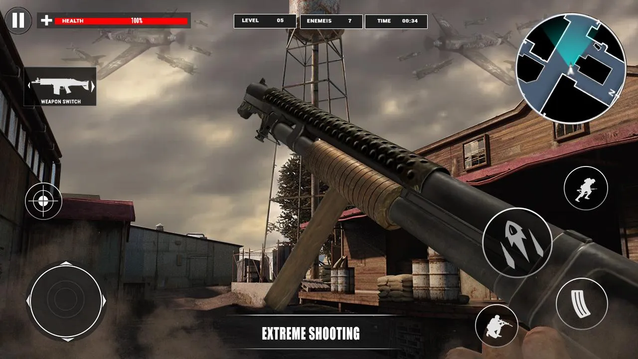 Gun War Fire Duty: WW2 Shooter | Indus Appstore | Screenshot