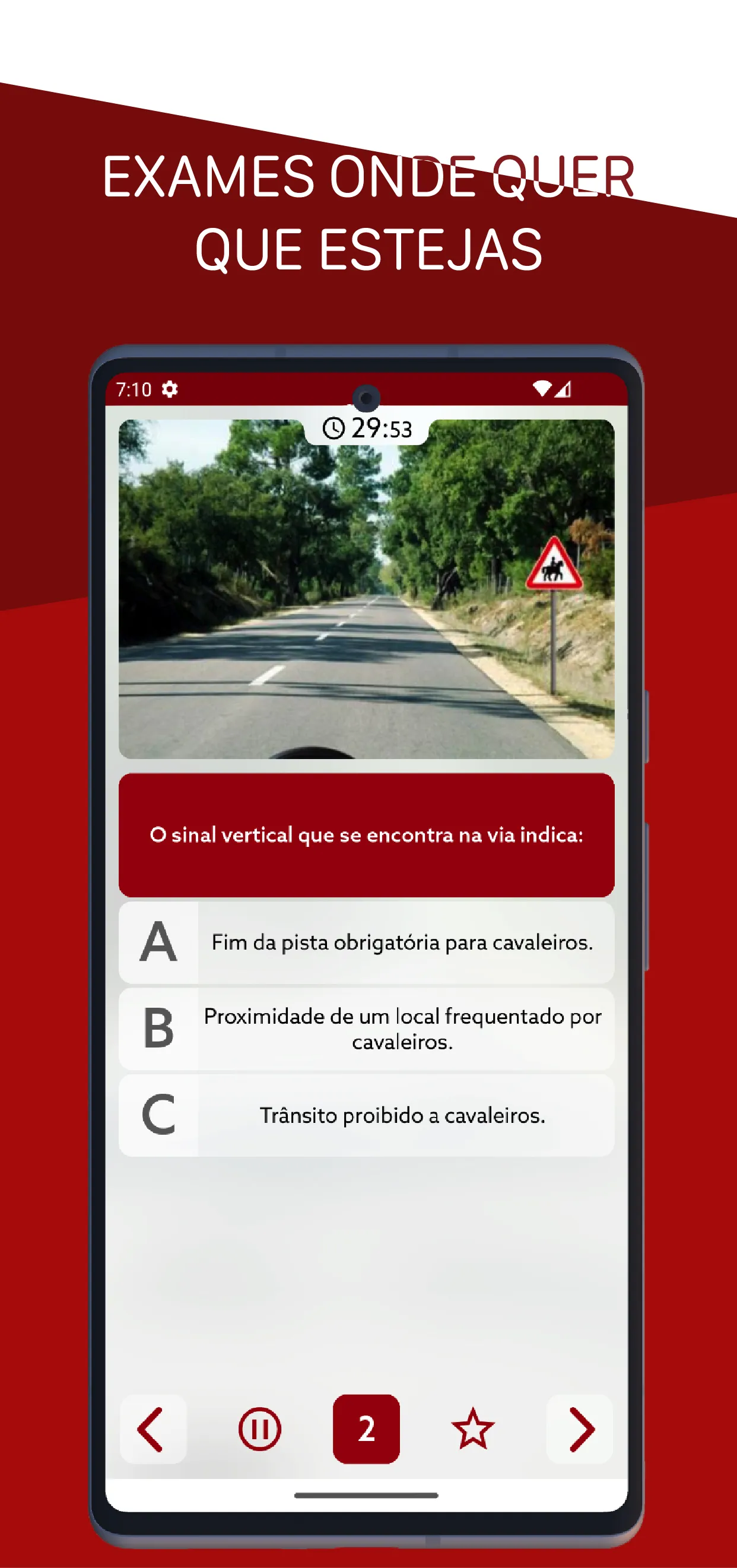 Drive Exams Portuguese IMTT | Indus Appstore | Screenshot