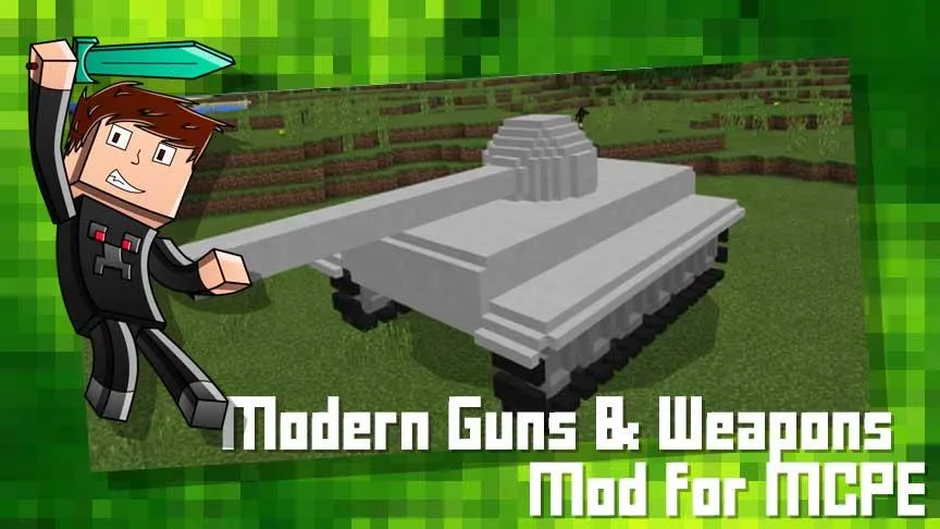 Modern Guns Mod for MCPE | Indus Appstore | Screenshot