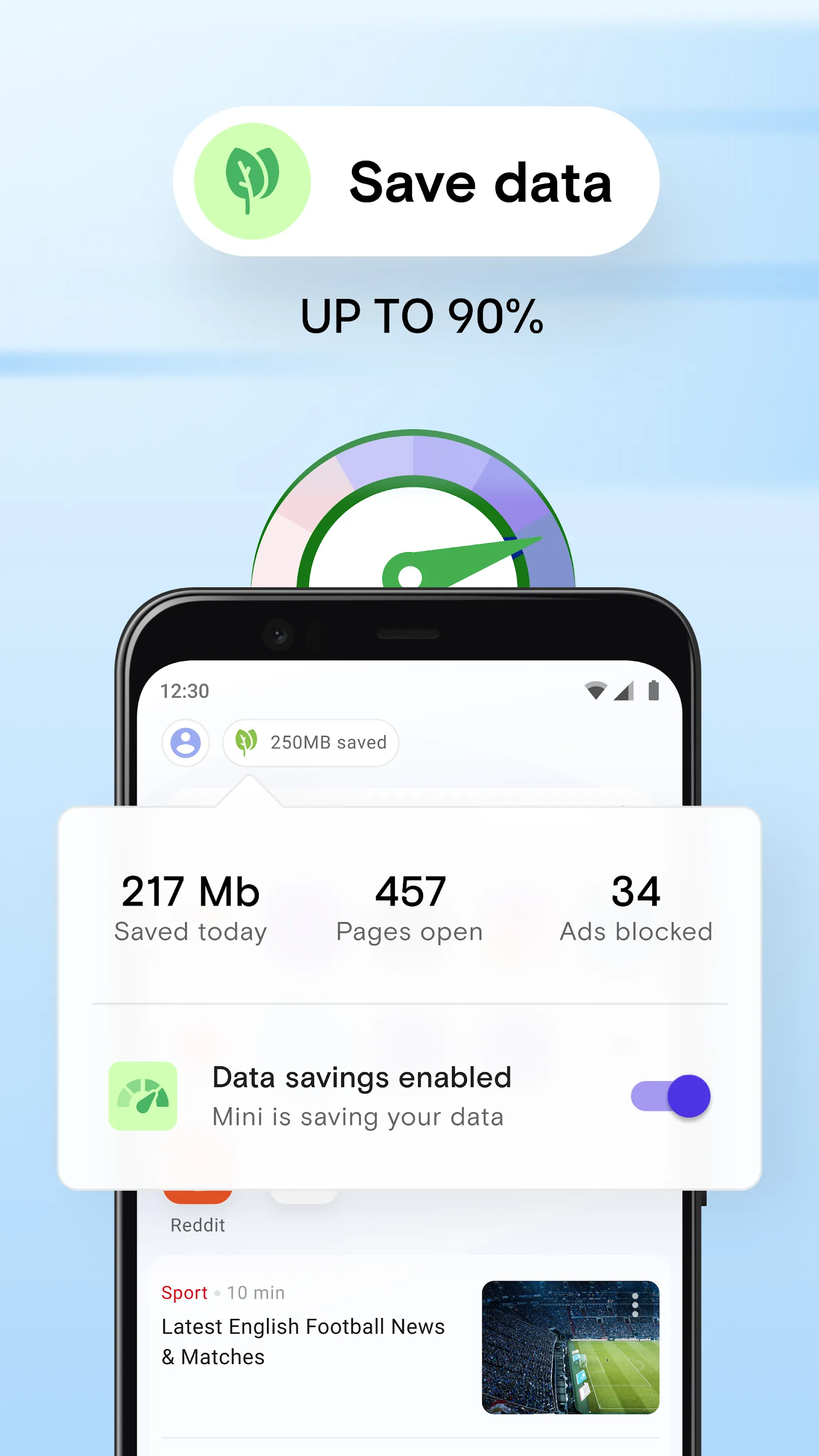 Opera Mini - fast web browser | Indus Appstore | Screenshot