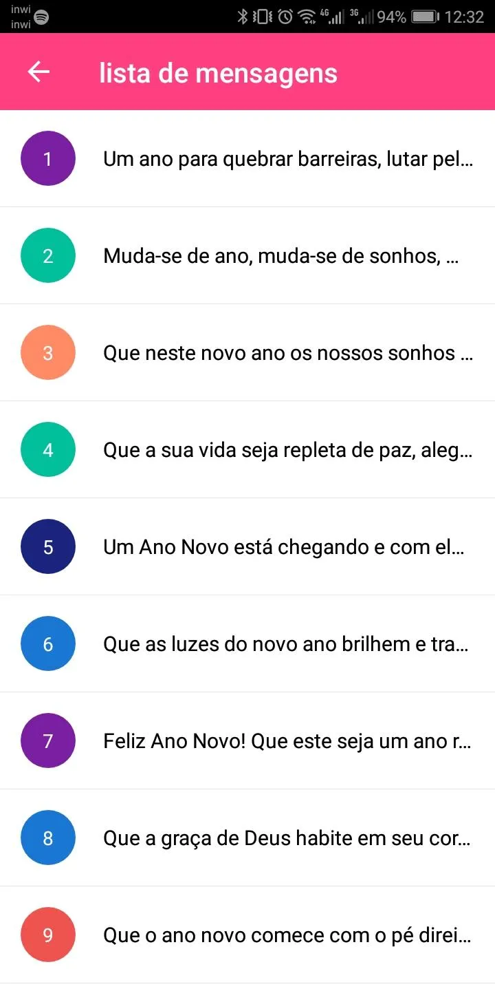 Mensagem de Feliz Ano Novo | Indus Appstore | Screenshot