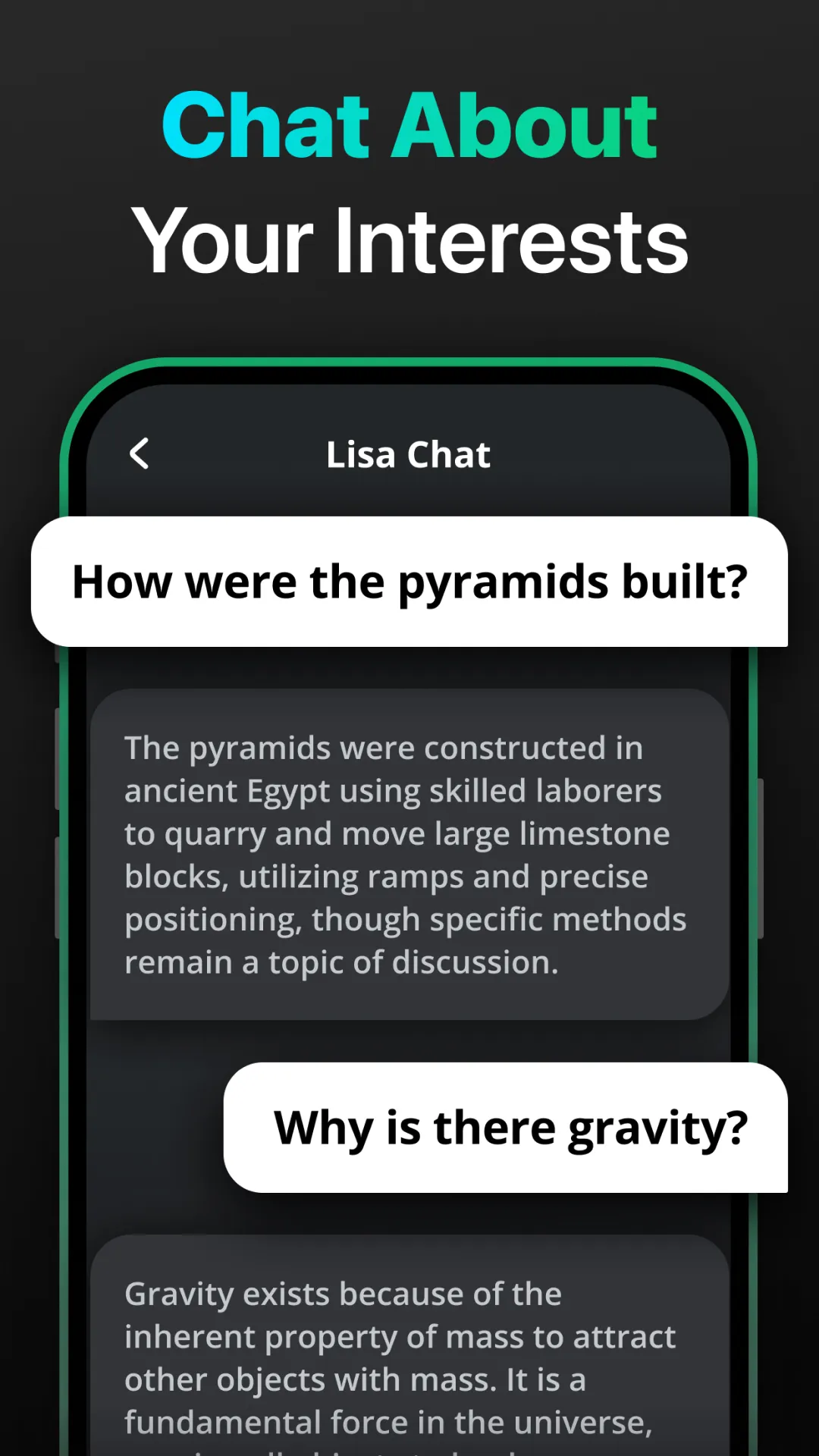 Lisa Chat: AI Bot Assistant | Indus Appstore | Screenshot